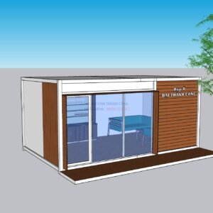 nhà container đẹp